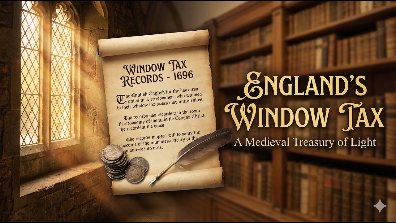The Gentle History of England's Window Tax Records - A Medieval Treasury of Light