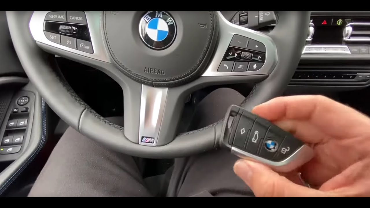Zwangsstart BMW 1er Serie Motor (ohne Funk Funktion) mit leerer Schlüsselbatterie Notstart Anleitung
