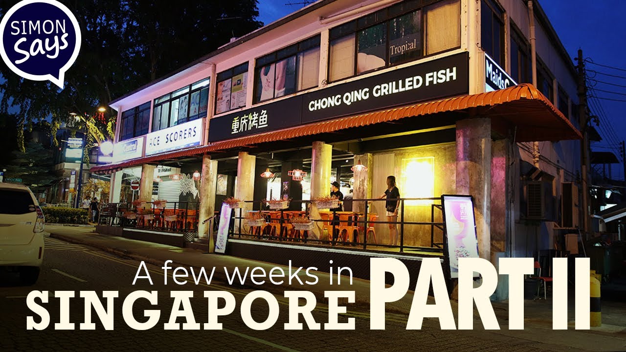 SPICY GRILLED FISH - A Few Weeks in Singapore Part 2 | Simon Says