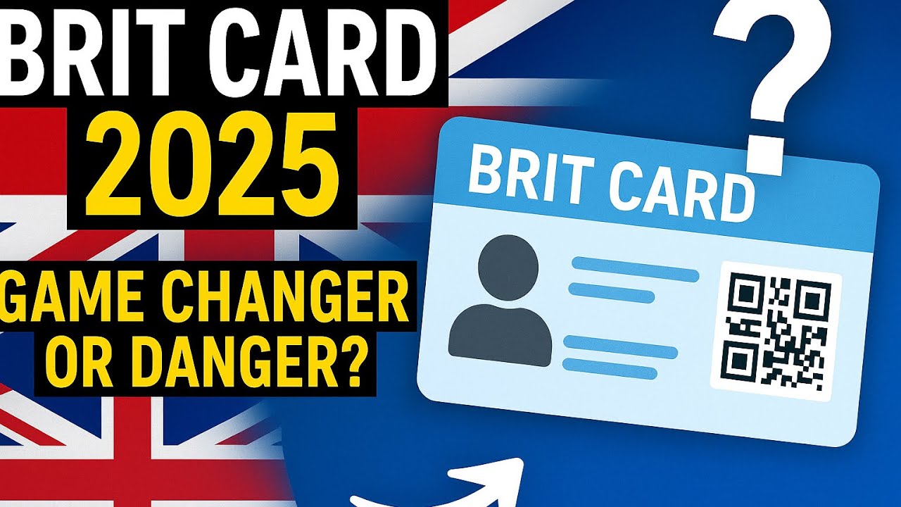 Brit Card объяснила, как будет выглядеть цифровая идентификация в Великобритании в 2025 году 🇬🇧