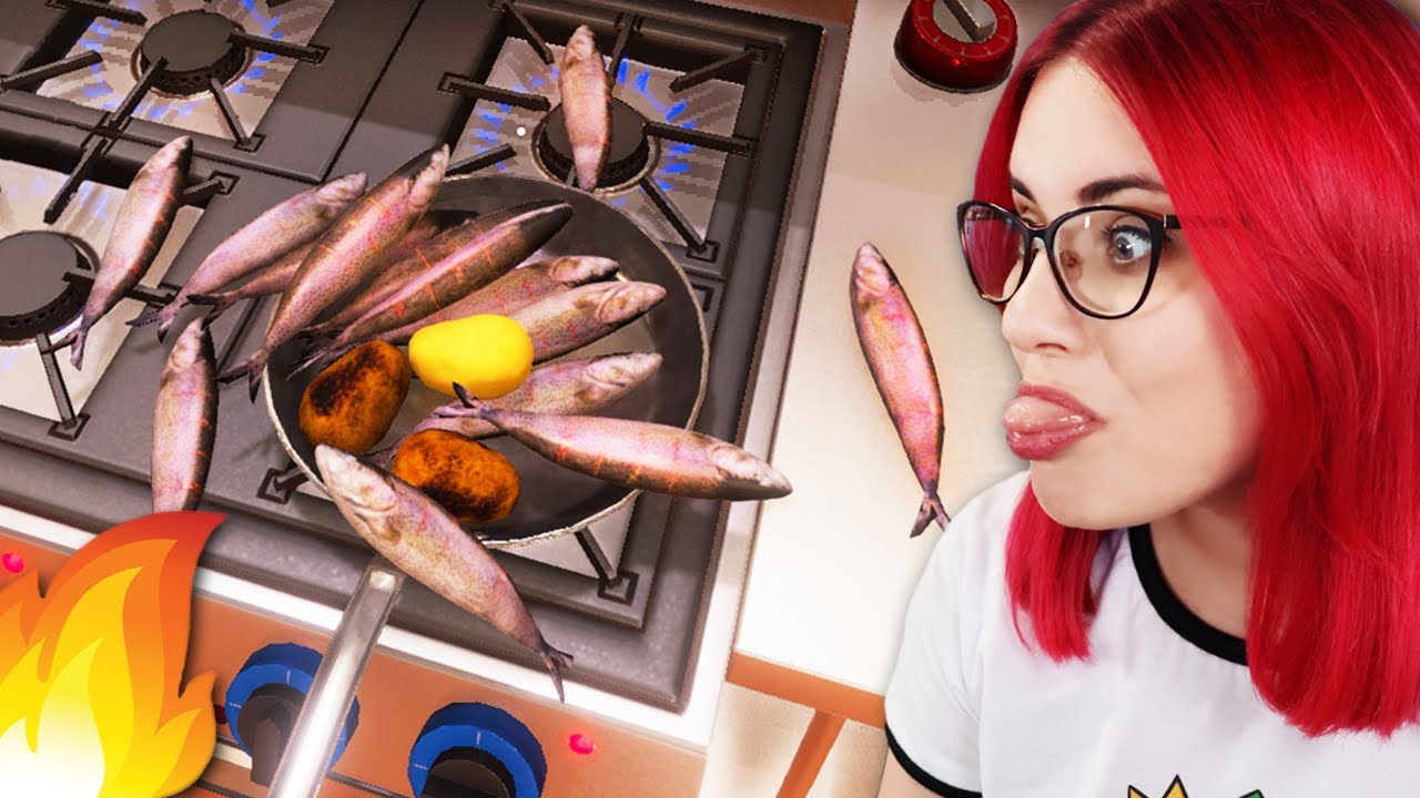 OTWORZYŁAM RESTAURACJE 🍽️ jedzenie prosto z podłogi 🍳 Cooking Simulator #3