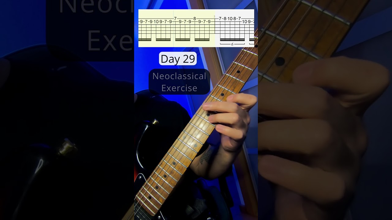 Day 29 - 2026 Challenge #day29 #2026challenge #guitar #neoclassicalmetal #rock