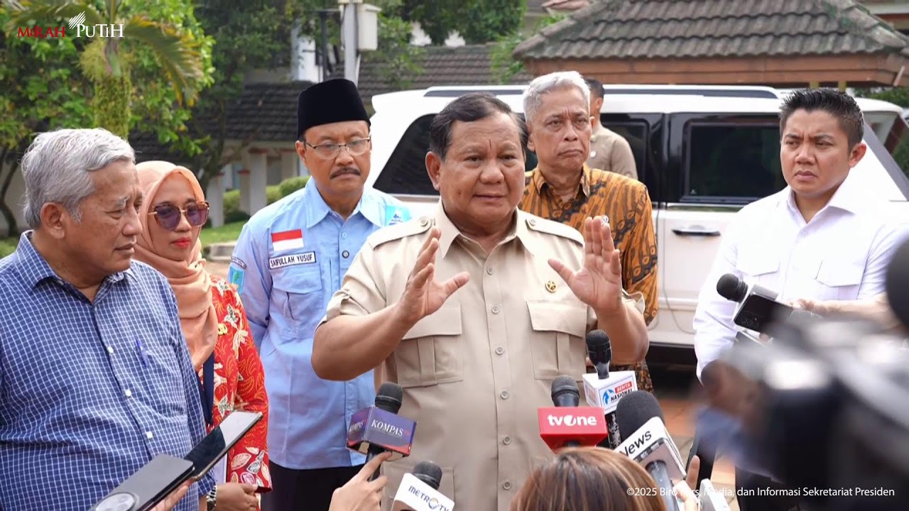 LIVE: Keterangan Pers Presiden Prabowo Usai Tinjau SRMA 10 Margaguna, Jakarta Selatan, 11 Sep 2025
