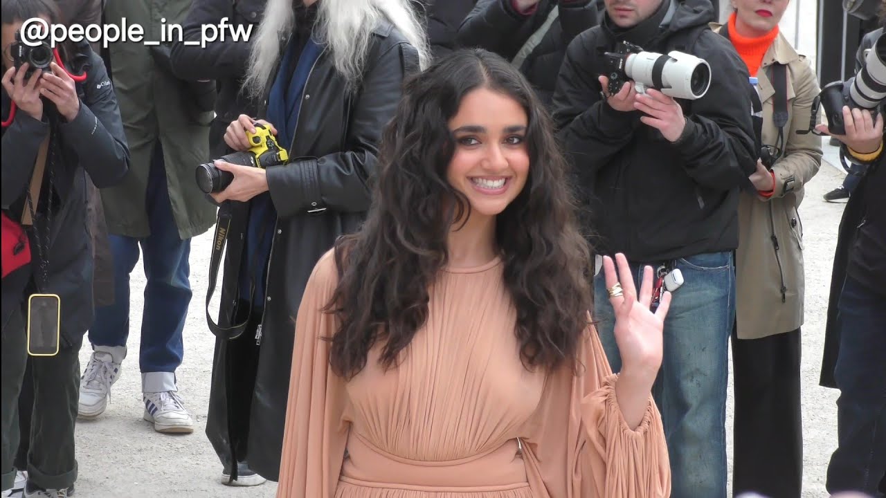 Geraldine Viswanathan - Zimmermann Fall Winter 2025/2026 fashion show in Paris - 10.03.2025