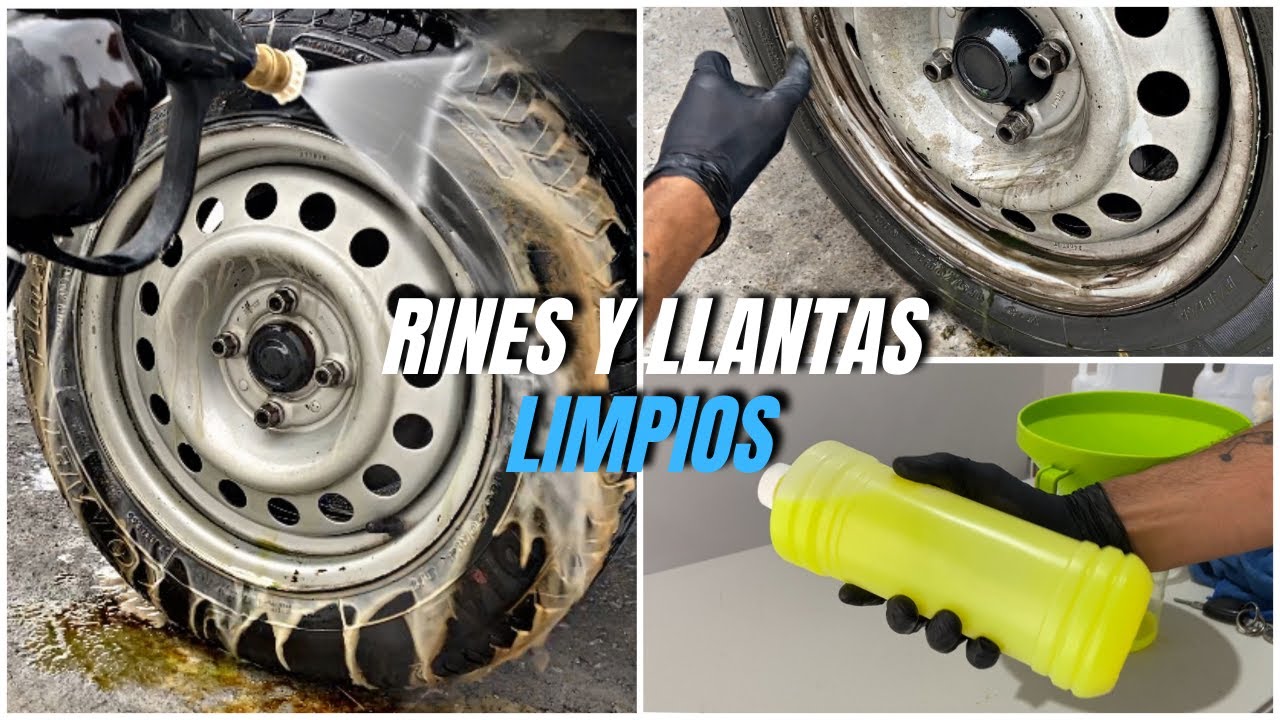 COMO HACER UN LIMPIADOR DESENGRASANTE DE RINES Y MOTOR EFECTIVO Y SUPER ECONOMICO.