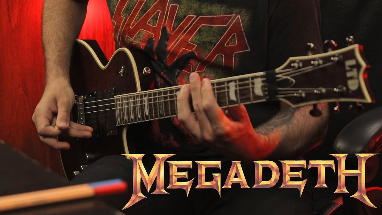 Megadeth - Skin O' My Teeth GUITAR COVER
