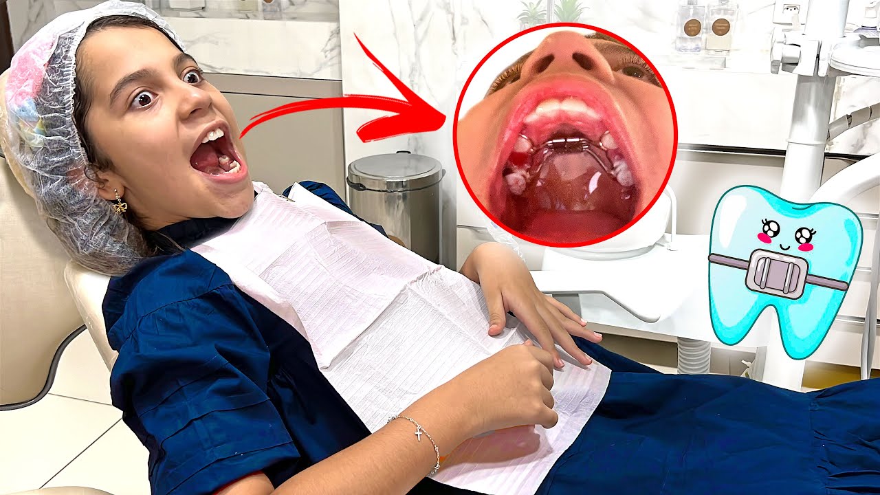 Sarah de Araújo precisou colocar aparelho !! Olha no que deu !