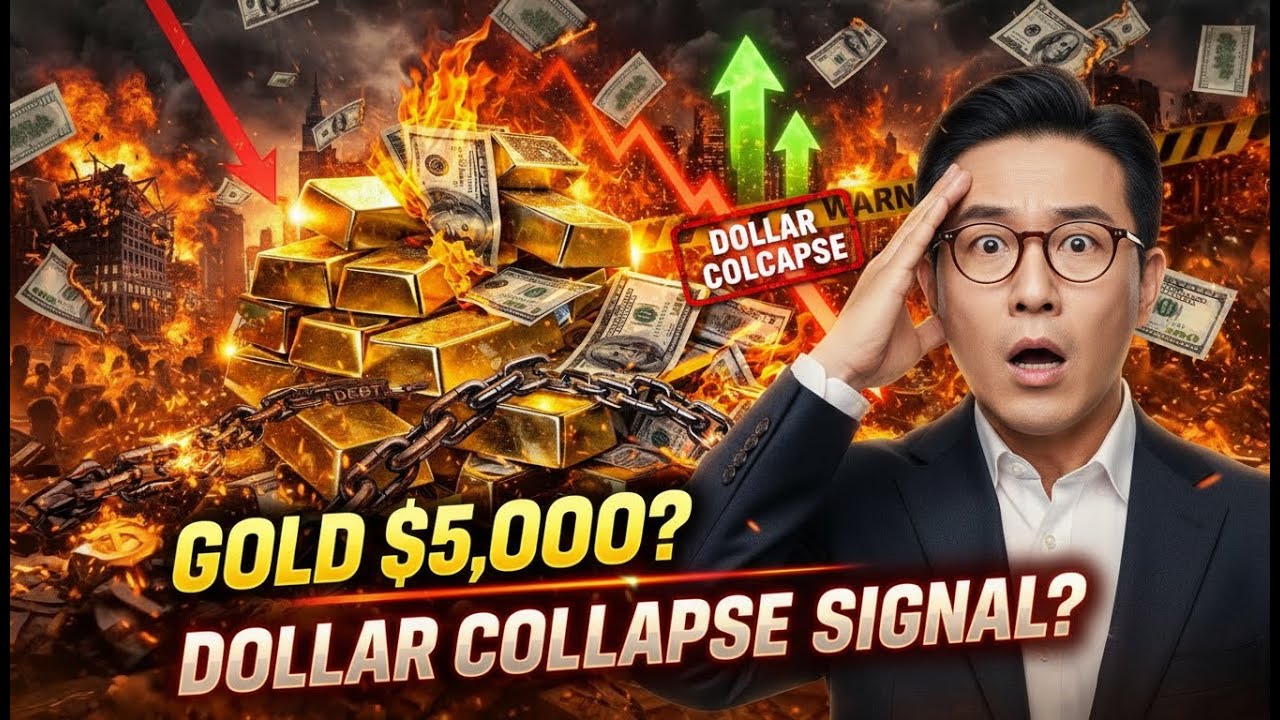 GOLD NEARS $5,000 — WARNING DOLLAR COLLAPSE SIGNAL John Ag  signals