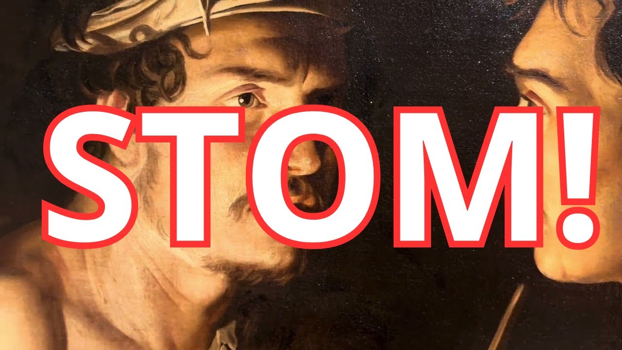 A Brescia dentro la pittura di Stom!  Volete venire con me?