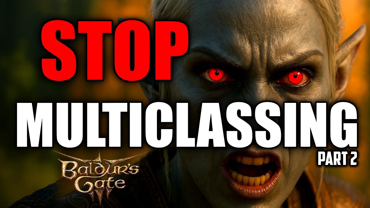 Top 5 EVEN BETTER Pure Builds in Baldur's Gate 3 (Part 2)