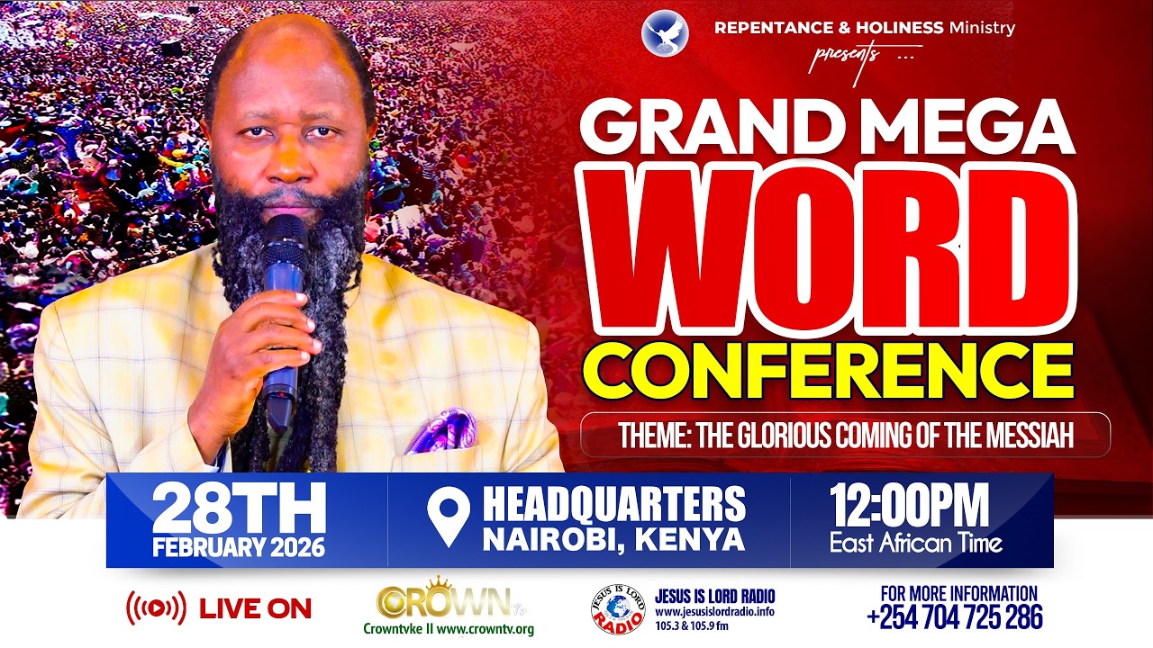 #LIVE | MEGA CONFERENCE  ON THE GLORIOUS COMING OF THE MESSIAH | PROPHET DR OWUOR