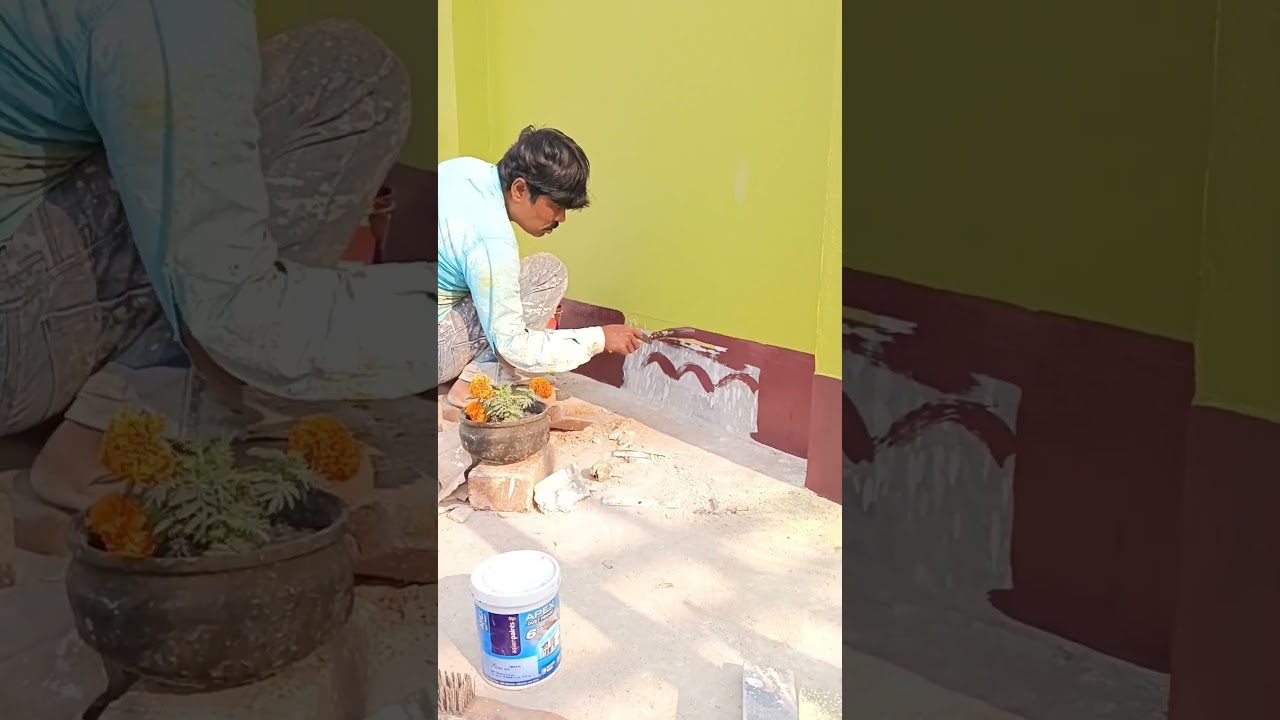 wall bite pinting 