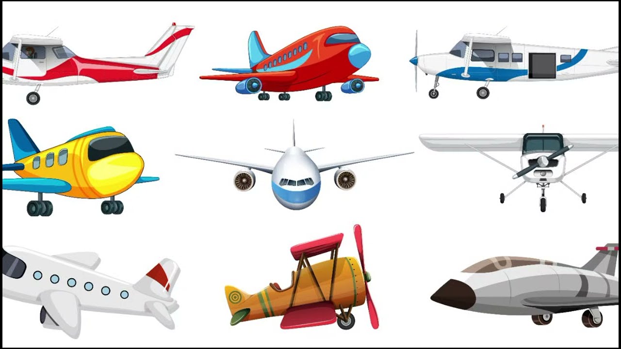 🚀✈️Hava Taşıtlarını Öğreniyorum🛩Uçaklar🛬Çocuklar İçin-Okul Öncesi Eğitim