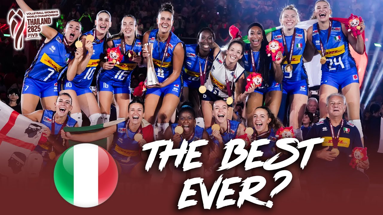 🇮🇹 ITALY ARE WOMEN'S WORLD CHAMPS | 2025 FIVB Volleyball Women's World Championships
