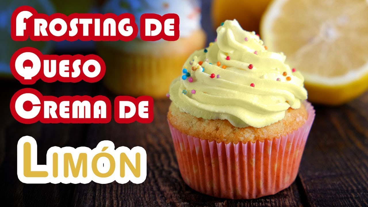 Frosting de Queso Crema de Limon