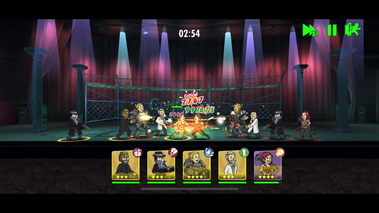 [Fallout Shelter Online] Silver Shroud BoS in Arena