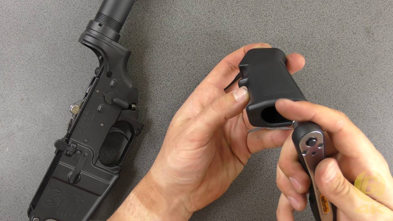 Grip Removal & Refitting For Tokyo Marui M4 MWS Gas Blow Back Rifle
