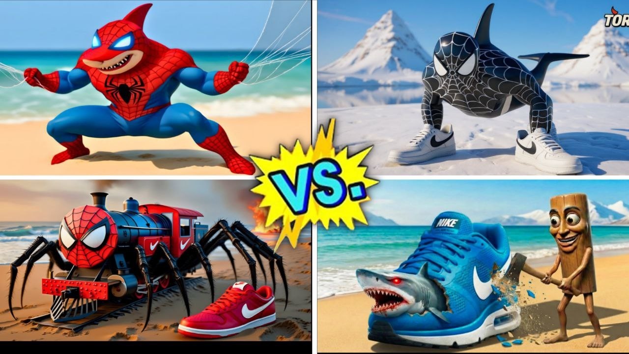 TELIS HOP 🎵 SPIDERMAN VS TUNG TUNG  SAHUR
