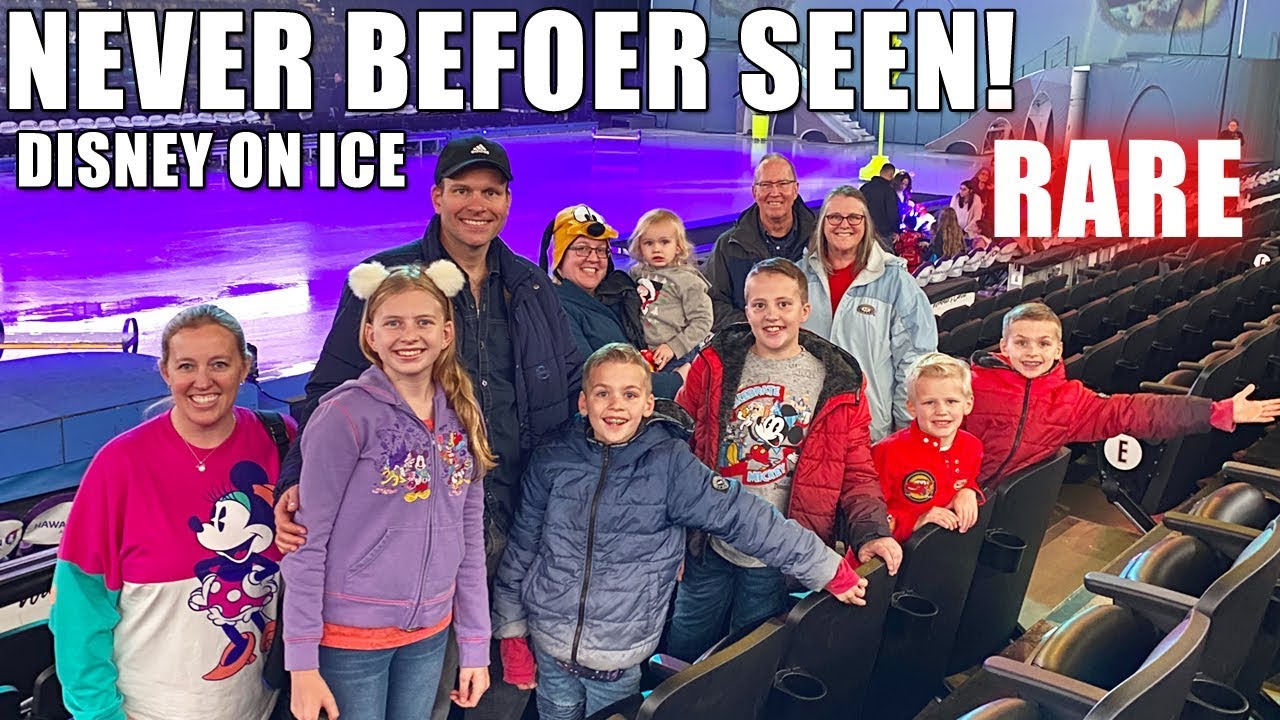 We Join DISNEY ON ICE Show ON THE ICE!!  + Exclusive Behind the Scenes