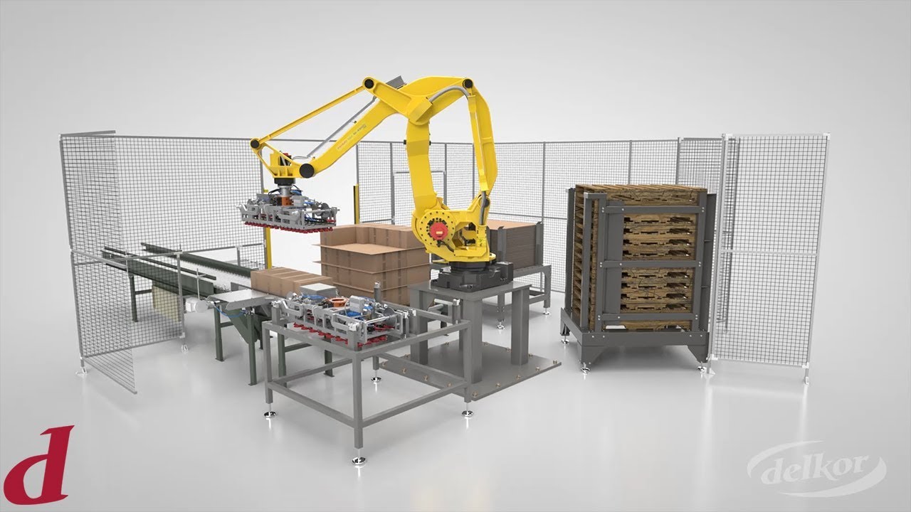 Robotic Palletizer | Efficient Palletizing Equipment