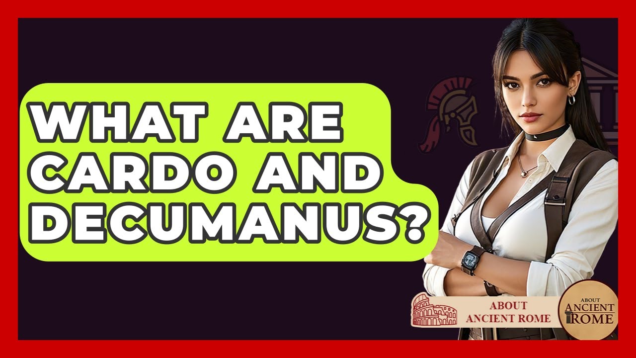 What Are Cardo And Decumanus? - All About Rome