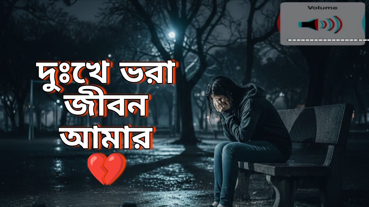 দুঃখ ভরা জীবন আমার - হৃদয় ছোঁয়া একটি বিরহের গান | Official Lyrical Video