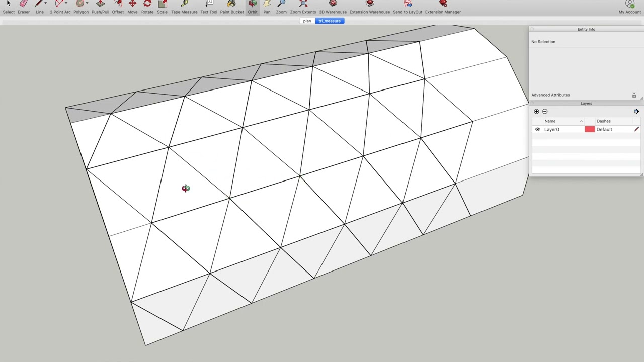 A geodesic tunnel basic tutorial