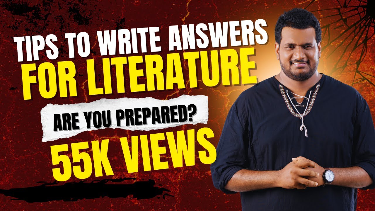 How to write answers for O/L Literature paper.?