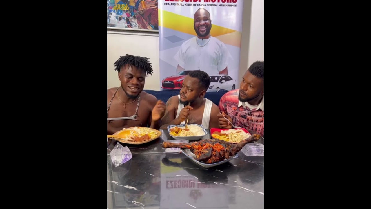 Spanner is getting stronger challengers now 🤣 || Food challenge || fufu Mukbang || Odira Nwobu
