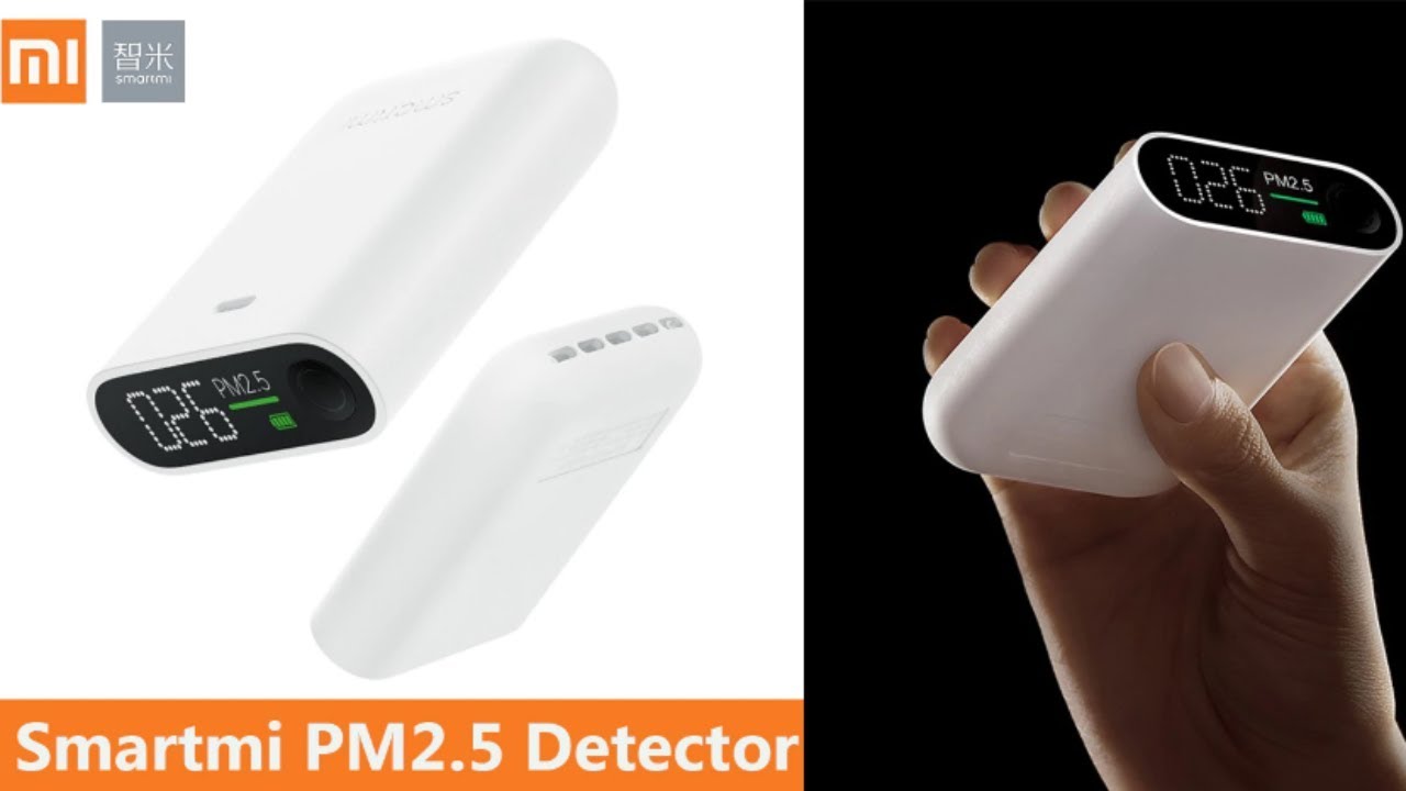 Xiaomi smartmi PM2.5 air detector portable.(link in description)