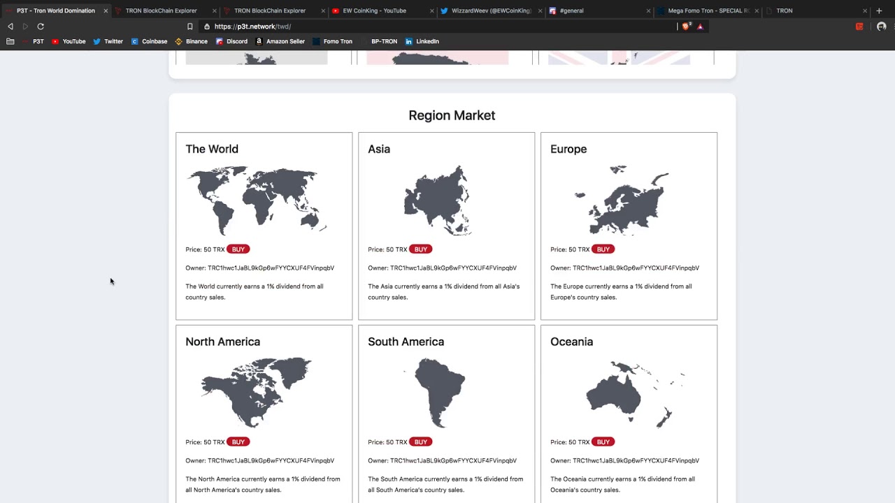 TRON Dapps and P3T Platform Week 5