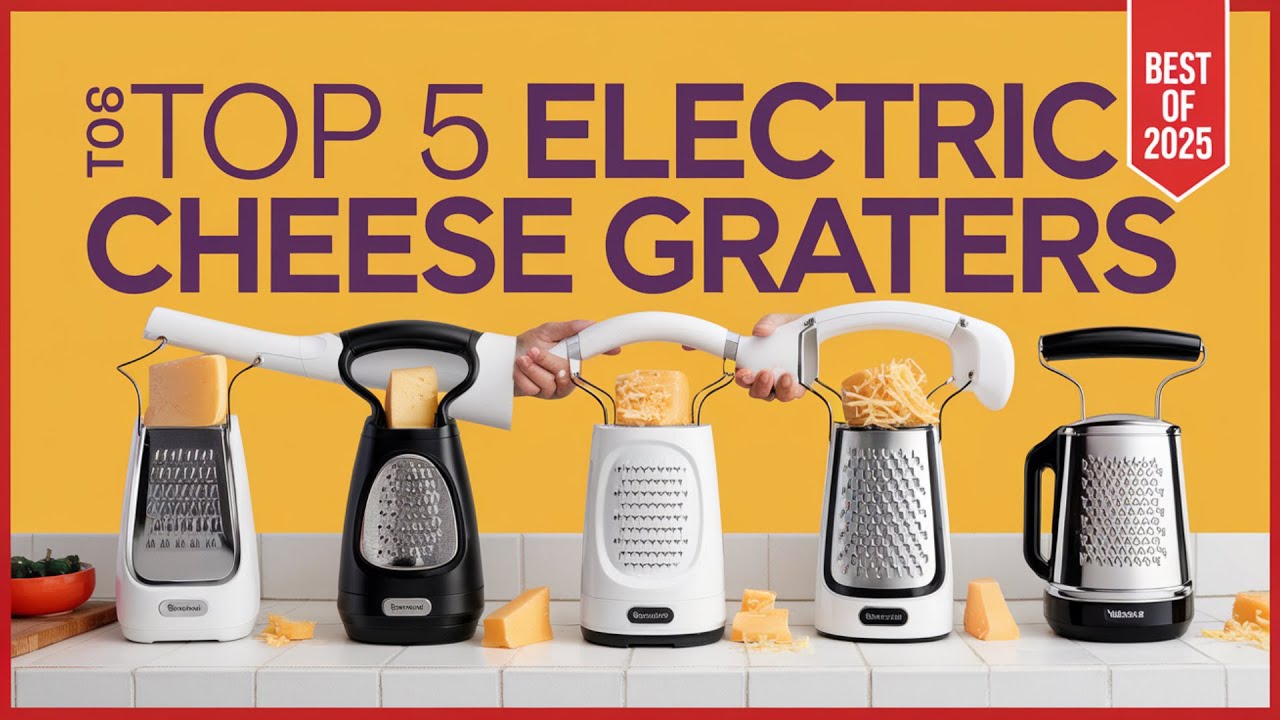 Top 5 Electric Cheese Graters in 2025 on Amazon - Watch and Buy - Ideal Selection review