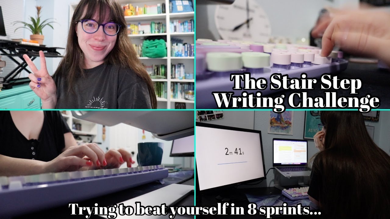 The Stair Step Writing Challenge ✍ (my favorite one-day writing experiment yet!)