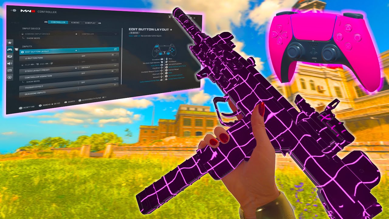 The #1 movement MCW for rebirth island🏝️+ Settings (59 kills)