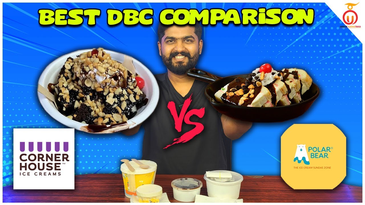 Corner House vs Polar Bear | Best Death By Chocolate Comparision in Kannada | Unbox karnataka