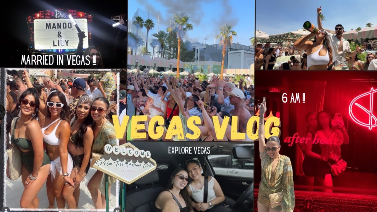 Las Vegas Vlog| wedding| batch party !!| reunited