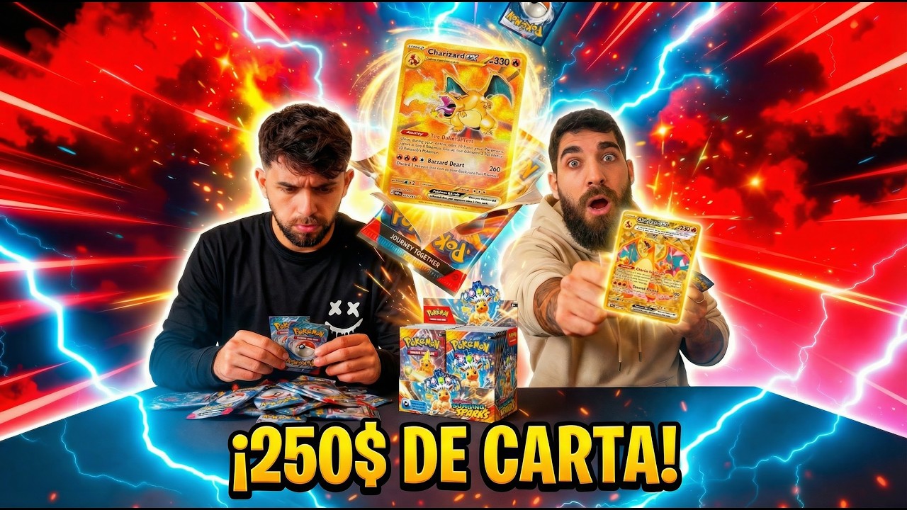 ¡NOS SALE UNA CARTA DE +250$! 🤯🔥 Pokémon Opening