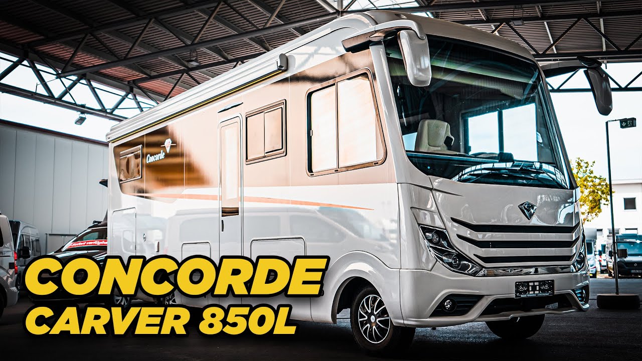 Edler Luxus-Liner unter 7,5t - Concorde Carver 850L