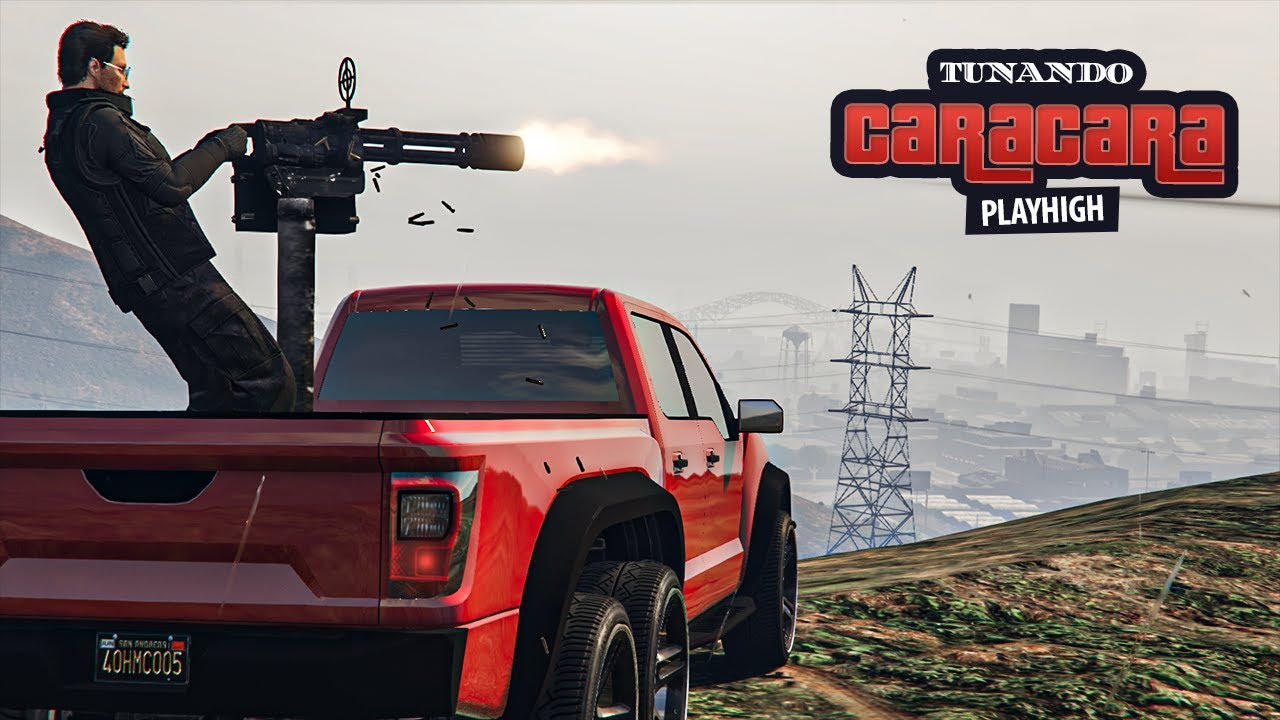 Tunando e Testando o Caracara 6x6 | GTA 5 ONLINE