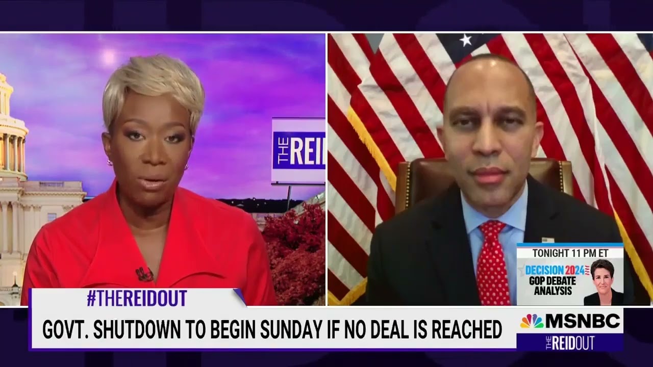 Leader Jeffries Joins MSNBC's the Reid Out