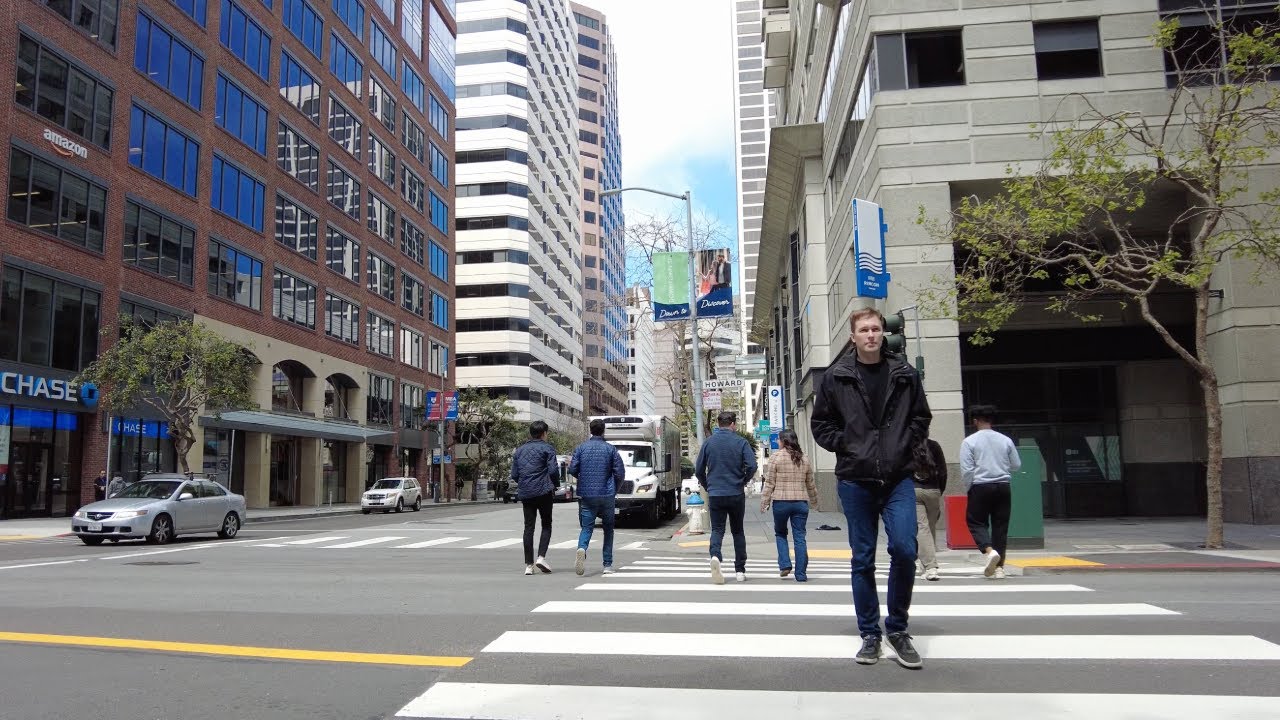 3 HOURS of Walking the streets of SAN FRANCISCO, CALIFORNIA, USA (April 2024)