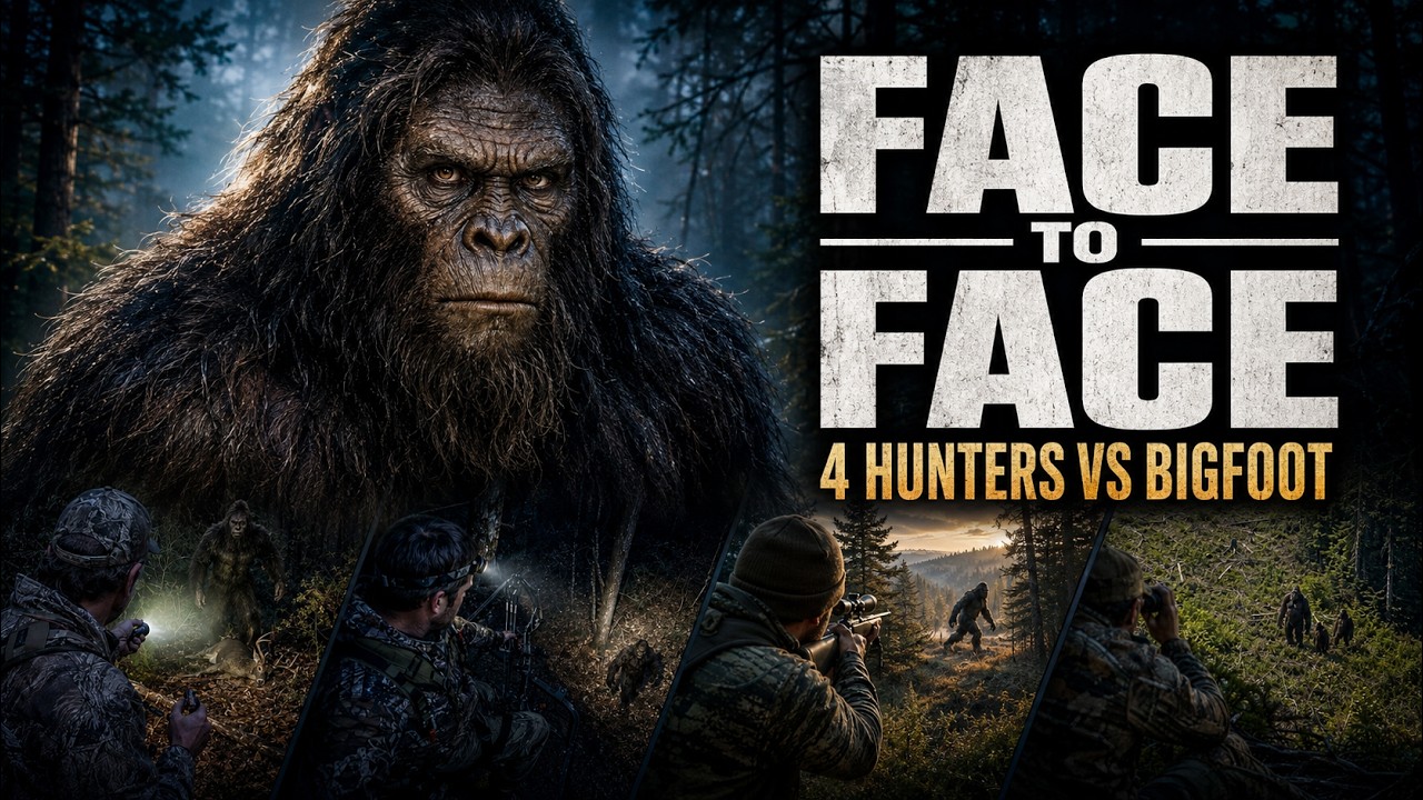 Face to Face   4 Hunters Go Up Against Bigfoot