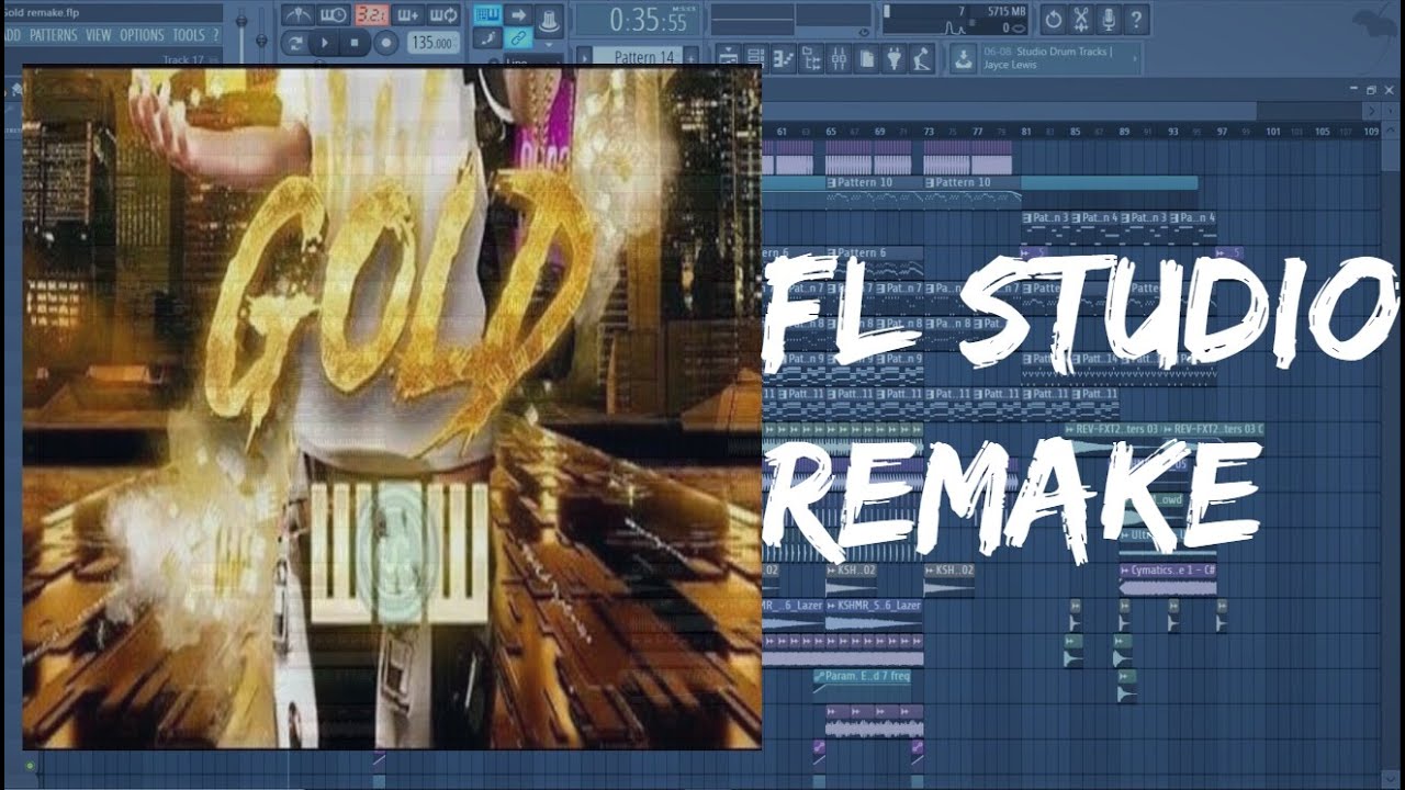 [Free FLP] W&W ft. Roxanne Emery - Gold | FL STUDIO 12 Remake