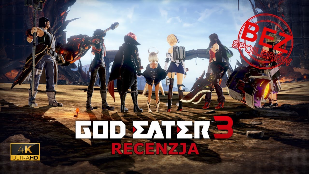 Moje wrażenia z gry God Eater 3 #12 | Monster Hunter na sterydach | 4k60FPS