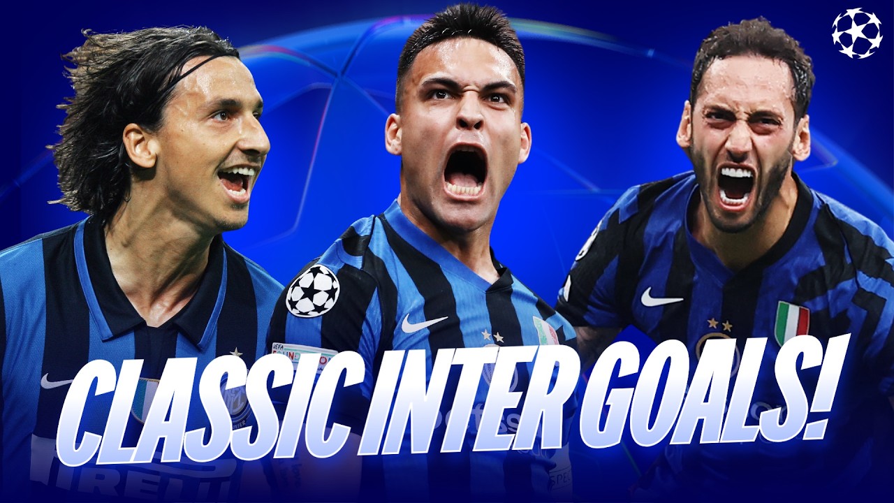 UNMISSABLE Inter Goals Scored In The Champions League!