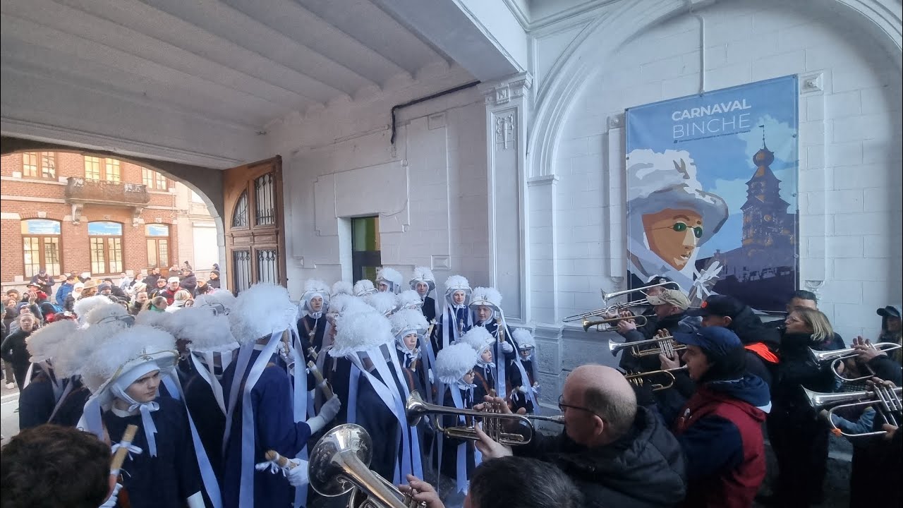 #2024 les paysans de Binche Mardi Gras matin