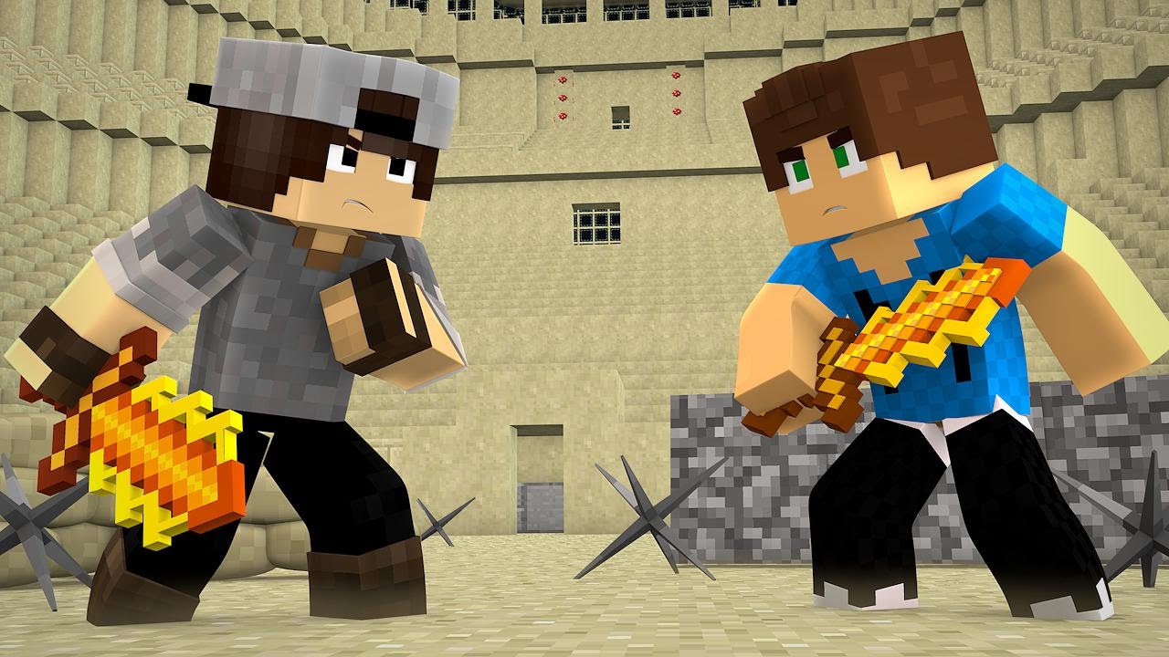 SORTE NO PVP - ESPADA DE METEORO! - MINECRAFT!