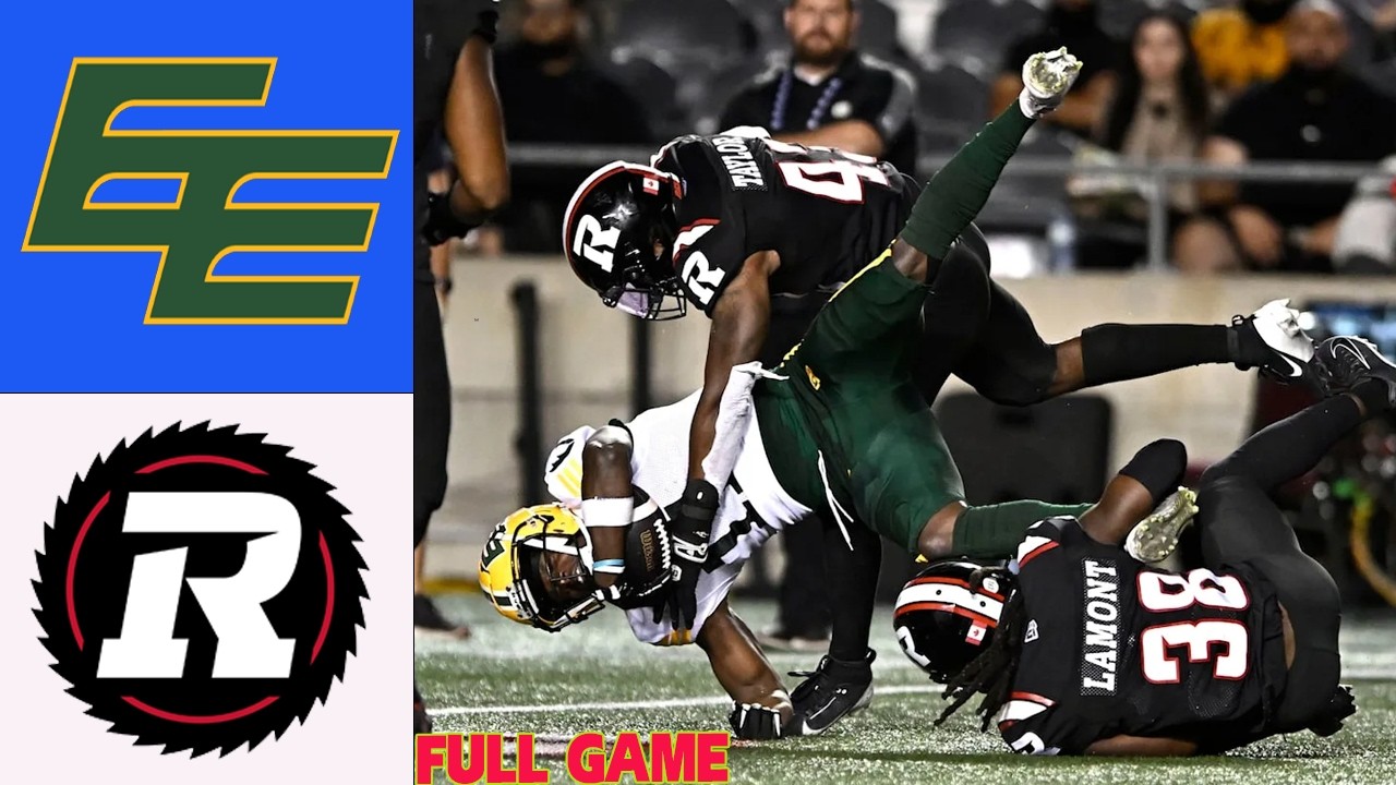 Ottawa RedBlacks vs Edmonton Elks  | FULL GAME | July 9, 2026 | 2026 CFL Week 6