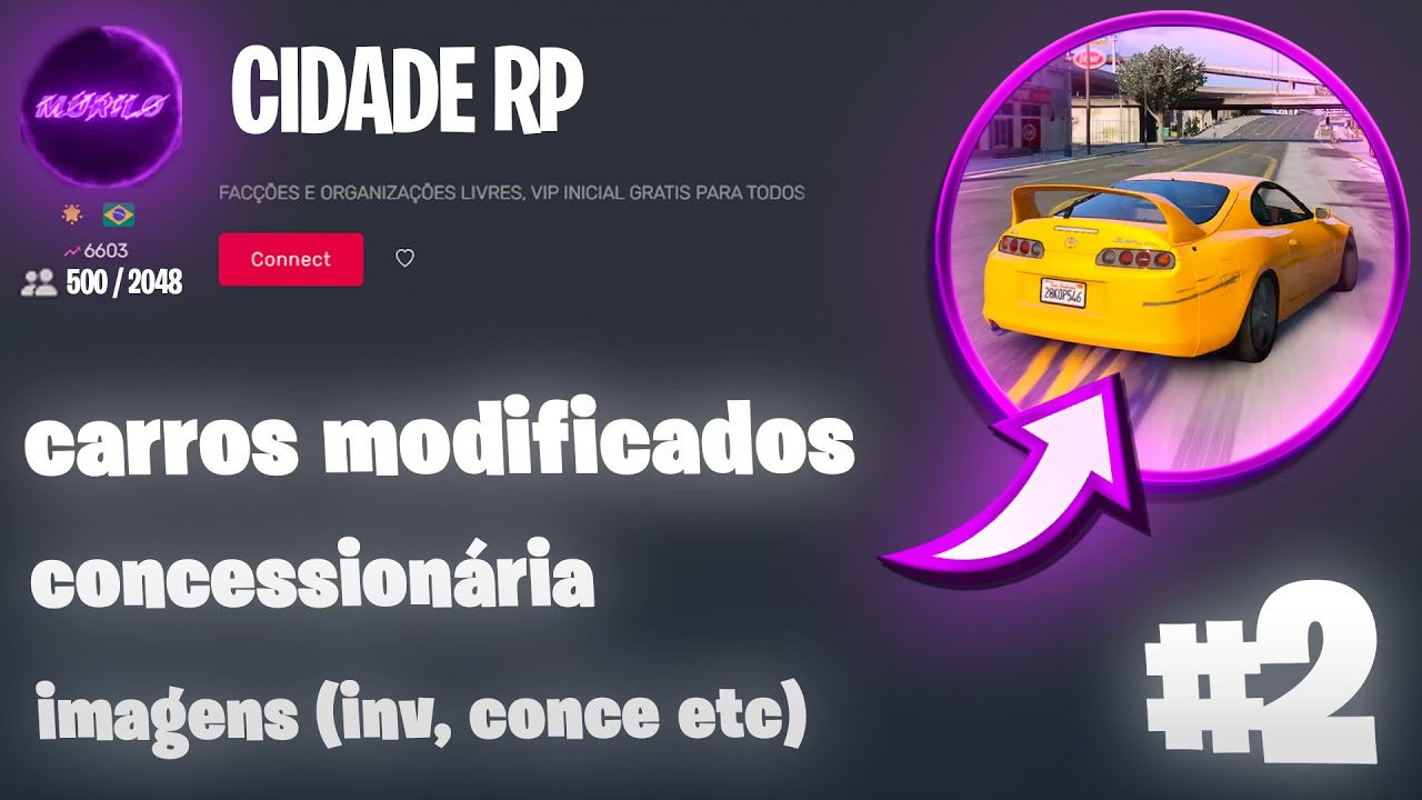 COMO CRIAR UM SERVIDOR DE RP PARA FIVEM #2 (adicionar carros, concessionária e imagens)