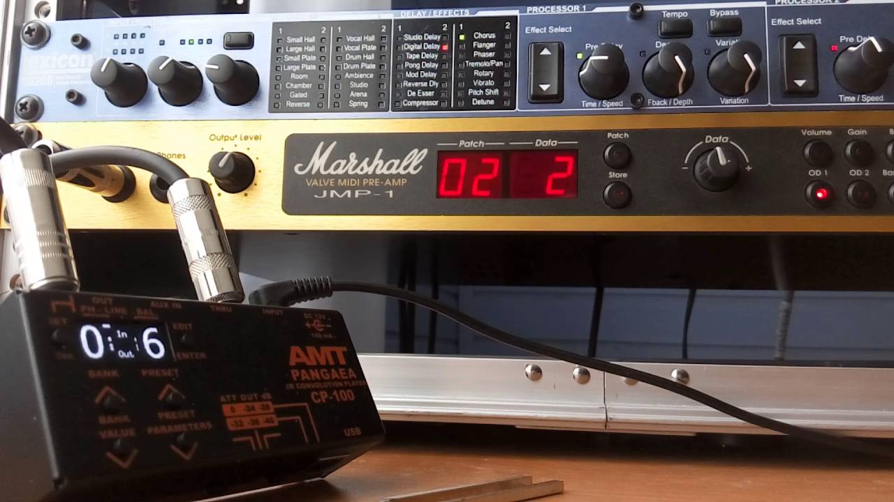 Iron Maiden Somewhere In Time Sound (JMP-1, Lexicon MX200, AMT Pangaea)